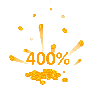 400% KASINOVÝ BONUS